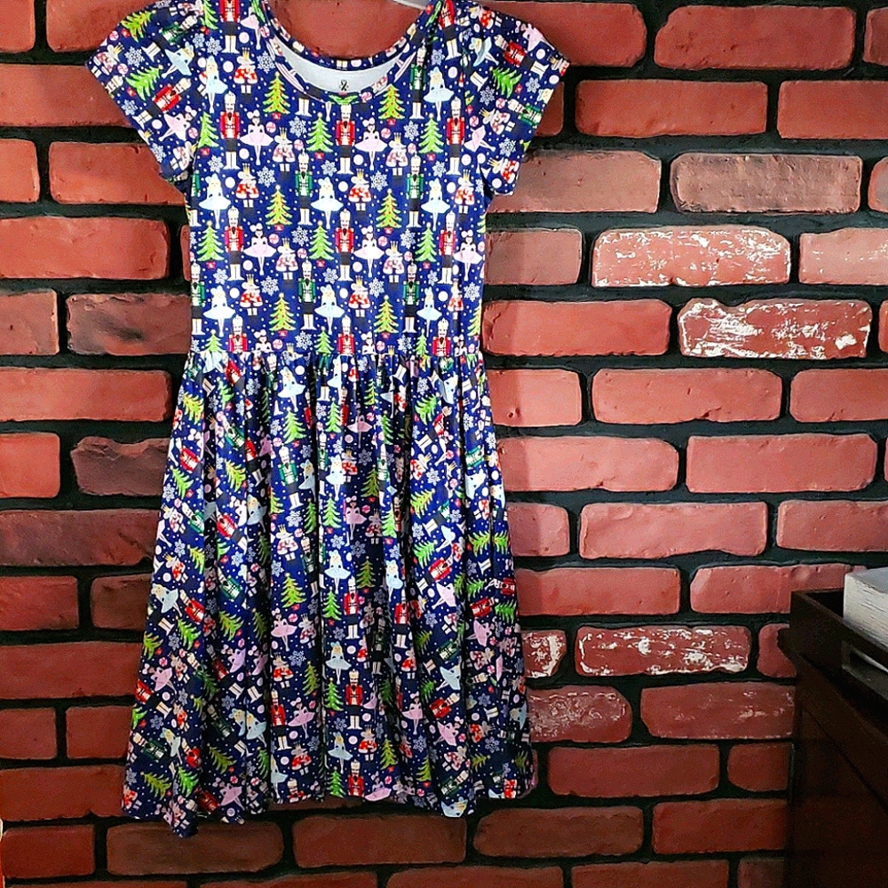 Nutcracker short sleeve Comfort twirl dress 12/14
